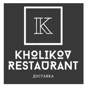 Логотип KHOLIKOV RESTAURANT DOSTAVKA 2