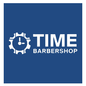Logotip Barbershop Time